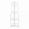 SCAFFALE CHARLOTTE 4 PIANI BIANCO ANTICO