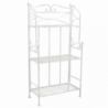 ÉTAGÈRE scaffale CLAUDE 3 PIANI BIANCO ANTICO