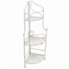 SCAFFALE ROSALIE 3 PIANI BIANCO ANTICO