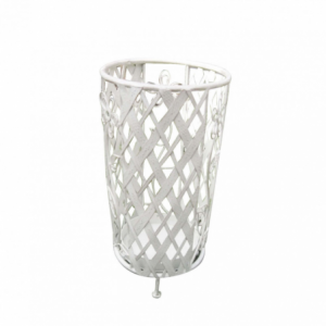 Portaombrelli Brigitte bianco antico - Eleganza vintage per l’ingresso