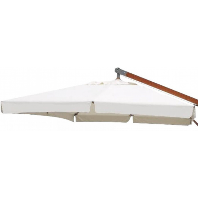 Telo Venere Legno 3x3 ricambio ombrellone quadrato giardino