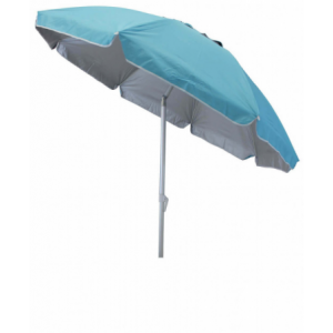 Ombrellone spiaggia palo alluminio 200 cm tondo resistente