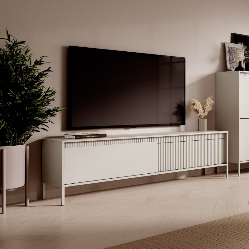 Porta Tv Gharbo Beige H12Xl200Xp46 Cm