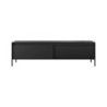 Porta Tv Gharbo Black H12Xl200Xp46 Cm