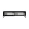 Porta Tv Gharbo Black H12Xl200Xp46 Cm