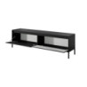 Porta Tv Gharbo Black H12Xl200Xp46 Cm