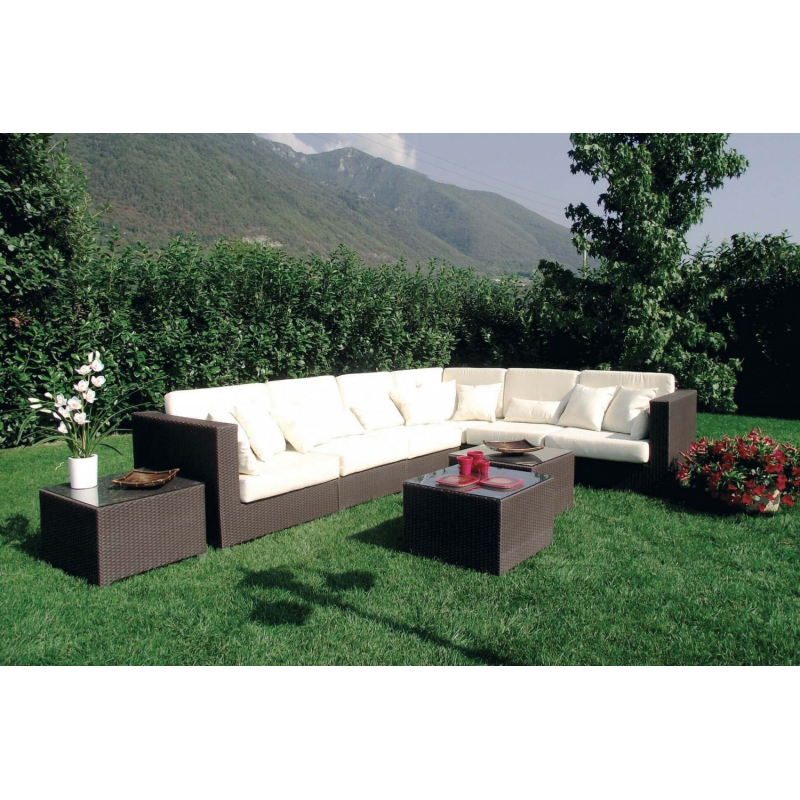 POLTRONA DALLAS LATERALE con CUSCINI