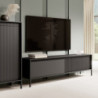 Porta Tv Gharbo Black H12Xl200Xp46 Cm