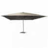 Ombrellone Giove palo centrale tortora 5x5 – Giardino elegante