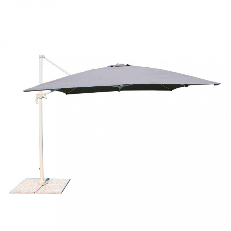 OMBRELLONE MERCURIO 3 X 4 P/L TORTORA TELO GRIGIO