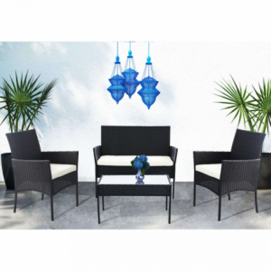 Zoom SALOTTO SMONTABILE CARACAS 2 P con CUSCINI