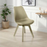 Sedia Kiki Evo Sand 60 X 56 X H48 Cm