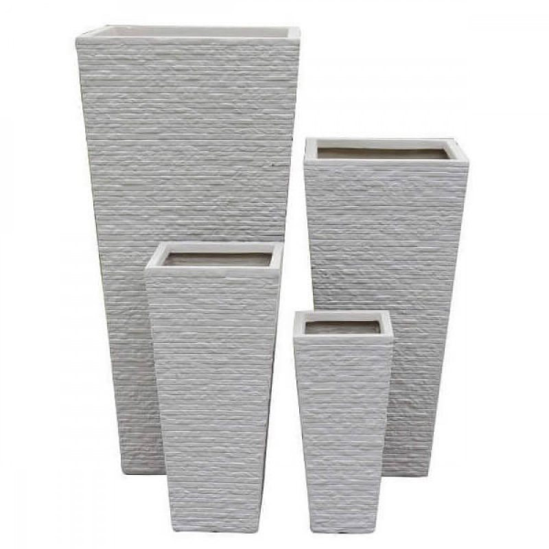 Set vasi Giglio per giardino eleganti e resistenti