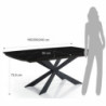 Tavolo Allungabile Ovale 170X100X17 Cm