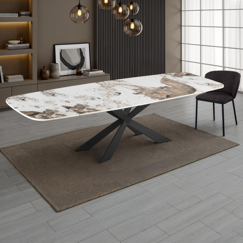 Tavolo Allungabile Ovale 131X90X16,5 Cm