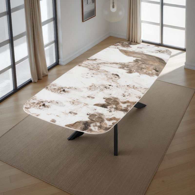 Tavolo Allungabile Ovale 131X90X16,5 Cm