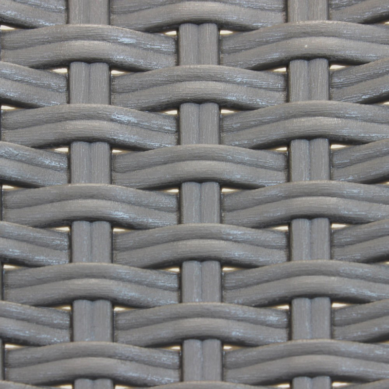 Sedia Virginia Bianca in Wicker per Giardino e Casa