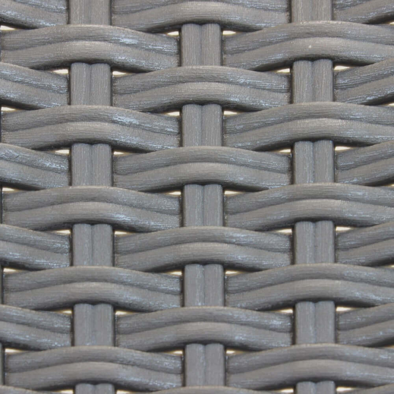 Sedia Virginia Bianca in Wicker per Giardino e Casa