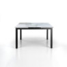 Tavolo Allungabile Darwin Onice Marble - Black 131 X 90 X 15 Cm