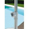 Ombrellone Ponente Paragon Olefin 2.5x2.5 alluminio Moia