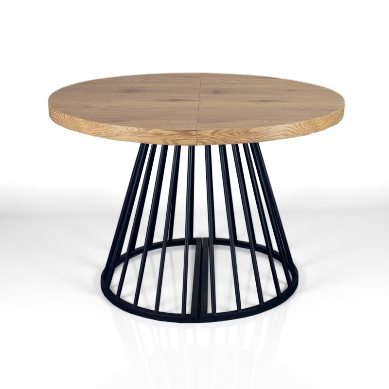 Tavolo Rotondo Allungabile Fear Wood 120 X 62 X 28 Cm