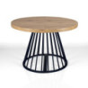 Tavolo Rotondo Allungabile Fear Wood 120 X 62 X 28 Cm