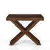 Tavolo / Consolle Adelaide Dark Wood 96 X 56 X 19 Cm