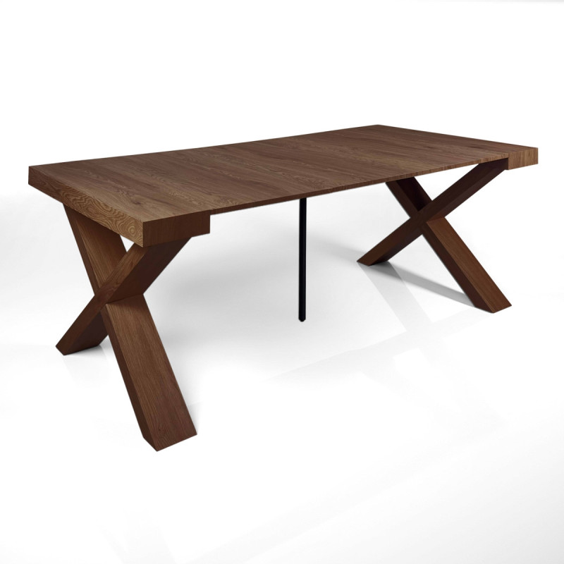 Tavolo / Consolle Adelaide Dark Wood 96 X 56 X 19 Cm
