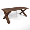 Tavolo / Consolle Adelaide Dark Wood 96 X 56 X 19 Cm