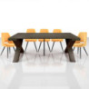Tavolo / Consolle Adelaide Grey Wood 96 X 56 X 19 Cm