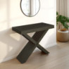Tavolo / Consolle Adelaide Grey Wood 96 X 56 X 19 Cm