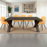 Tavolo / Consolle Adelaide Grey Wood 96 X 56 X 19 Cm