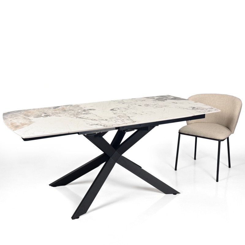 Tavolo Allungabile Ovale 131 X 92 H23,5 Cm