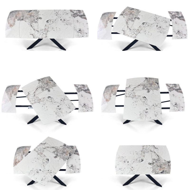 Tavolo Allungabile Ovale 131 X 92 H23,5 Cm