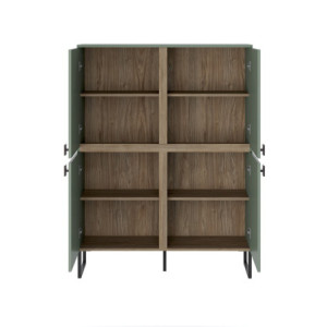 Zoom Mobile Alto Thessa Green Smoke 81,5 X 57,5 H12 Cm