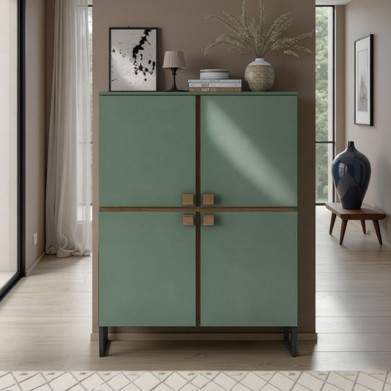 Mobile Alto Thessa Green Smoke 81,5 X 57,5 H12 Cm