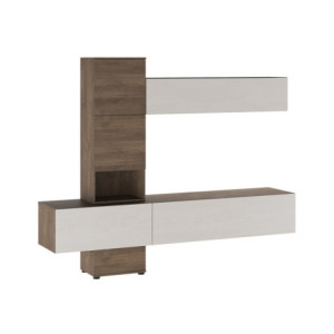 Parete Soggiorno Melany Noce 114 X 51 H11 Cm