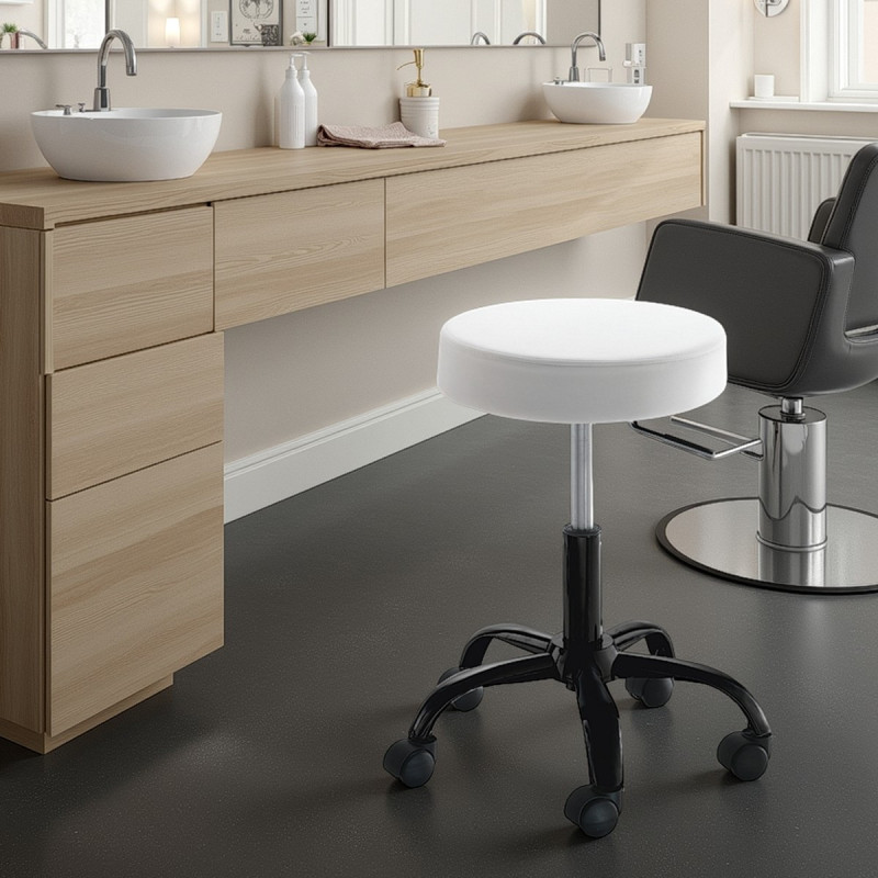 Sgabello Tizio White Evo 45X46X16 Cm