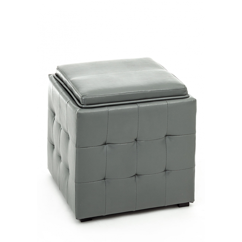 POUF POGGIAPIEDI DIZZY GREY TOMASUCCI