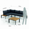 SALOTTO INTERNO / ESTERNO / CHAISE LONGUE KAMARI TOMASUCCI