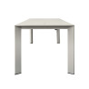 Tavolo Nettuno Allungabile 200/300 X 100 Cm Allungo Con Gambe Scorrevoli Creta Moia