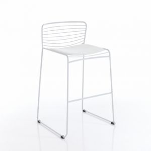 Set di 2 SGABELLI DA INTERNO / ESTERNO MARTHA WHITE TOMASUCCI