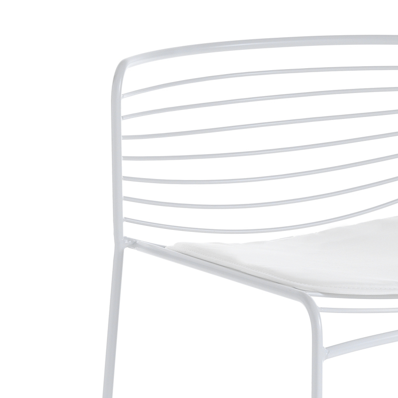 Set di 2 SGABELLI DA INTERNO / ESTERNO MARTHA WHITE TOMASUCCI