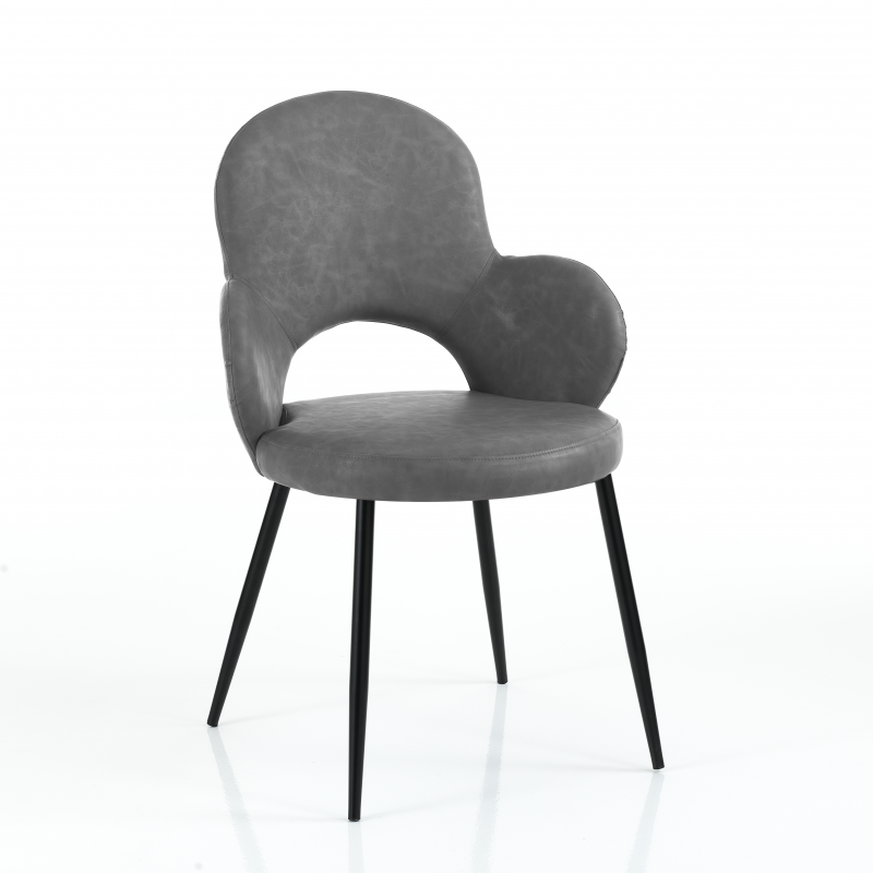 Set di 4 SEDIE ELISABETH OLD GREY TOMASUCCI