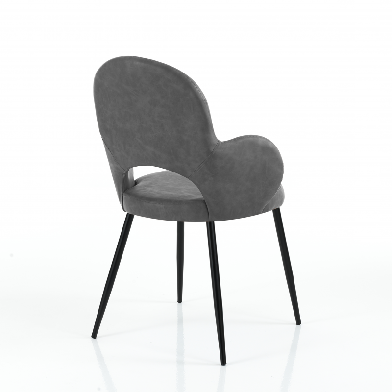 Set di 4 SEDIE ELISABETH OLD GREY TOMASUCCI