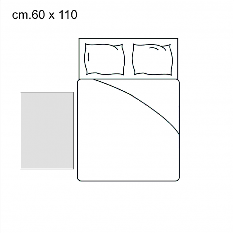 TAPPETO BAGNO / SCENDILETTO SERIE BERBER 01 TOMASUCCI