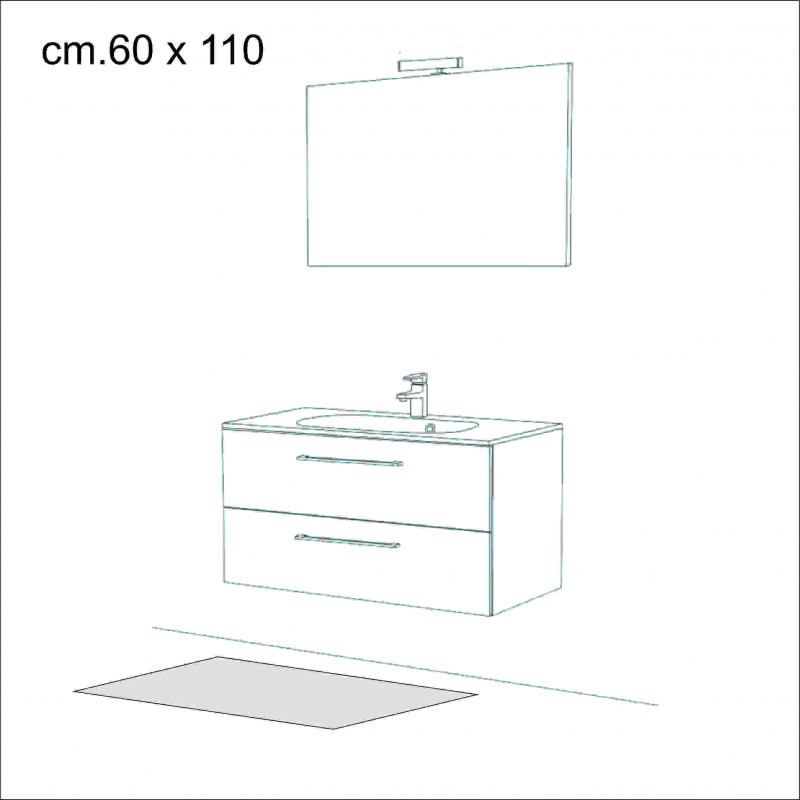 TAPPETO BAGNO / SCENDILETTO SERIE BERBER 01 TOMASUCCI