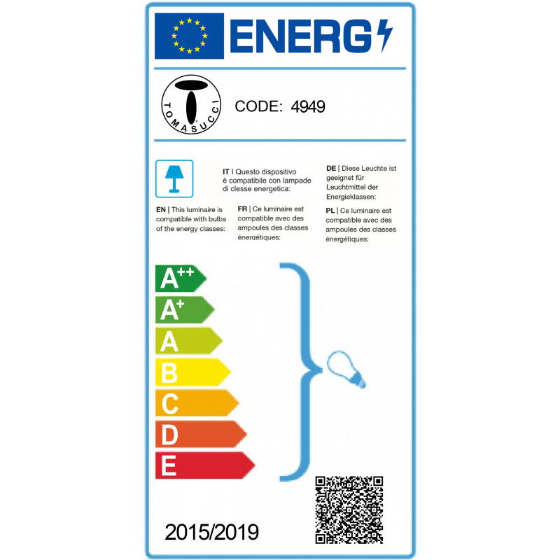 LAMPADA DA TAVOLO CRATE WHITE TOMASUCCI
