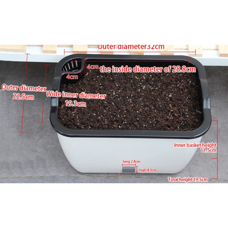 VASO AUTOINNAFFIANTE PER ESTERNO / INTERNO DAHLIA SMALL TOMASUCCI