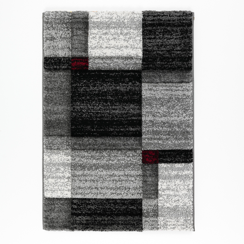 TAPPETO BAGNO / SCENDILETTO CHESS GREY TOMASUCCI